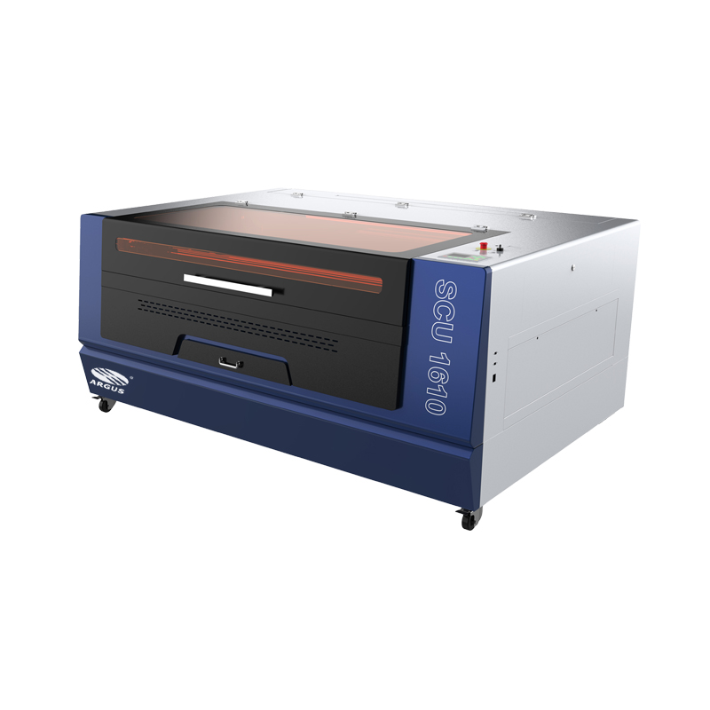 ARGUS بالحجم الكبير الاكريليك الخشب الزجاج CO2 النقش بالليزر آلة 100W 1610 CNC آلة القطع اللافلزية طباعة الملصقات للبيع 1600 * 1000 مم 